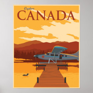 Utforska Kanada! Poster