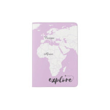 Utforska Karta Passport Cover
