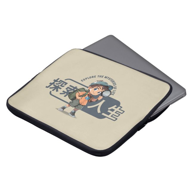 Utforska livet | 15 tum laptop fodral (Framsida topp)