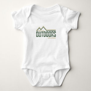 Utforska logotyp för vandrare utomhus t shirt