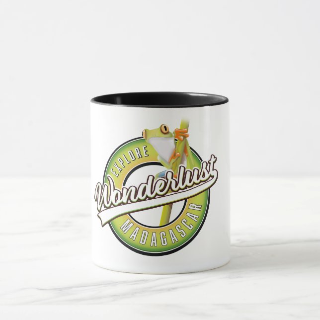 Utforska Madagaskar wonderlust Mugg (Center)
