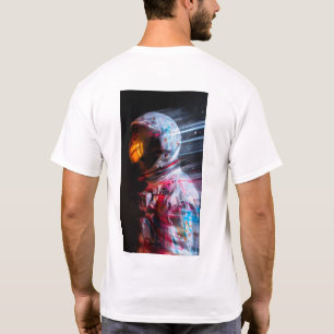Utforska Mars - Astronaut Rörelse Blur T-Shirt
