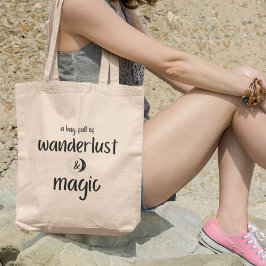 Utforska med Wanderlust och Magic Adventure Travel Tygkasse