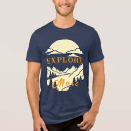 Utforska mer - Äventyr-inspirerad T Shirt