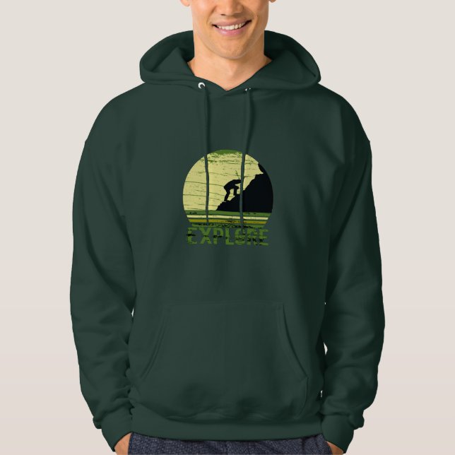 Utforska mer i vilden hoodie (Framsida)