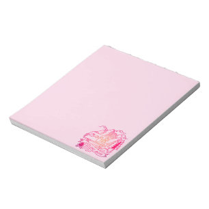 Utforska mer Rosa Camper Van Mountain Nature Älska Anteckningsblock