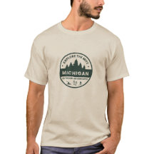 Utforska Mitt, Michigan Manar T-Shirt