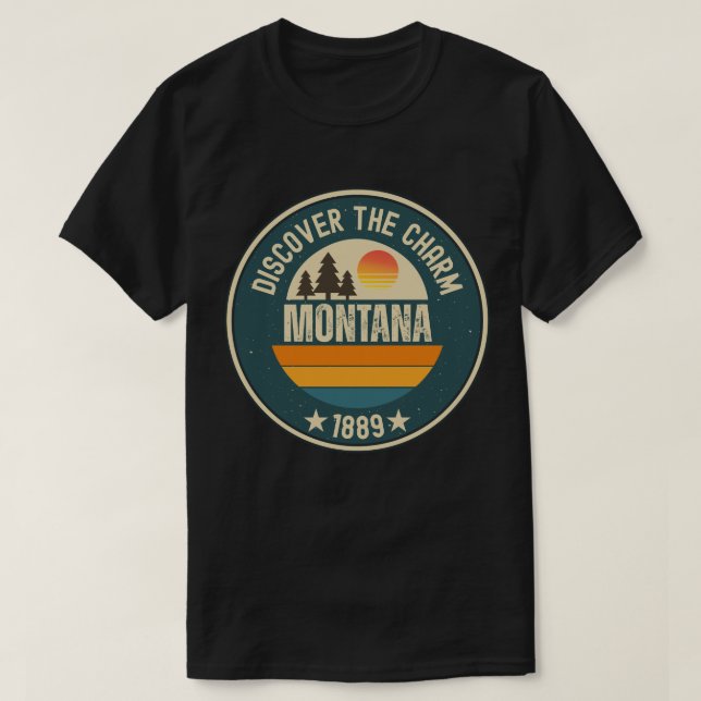 Utforska Montana - Utformning för varje Älskare T Shirt (Design framsida)