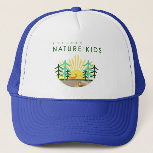 Utforska naturen med Truckerkepsen Kids Keps