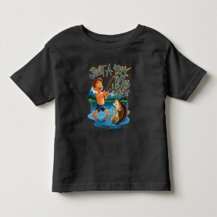 Utforska naturen: Pojkfiske med stor fångst T Shirt
