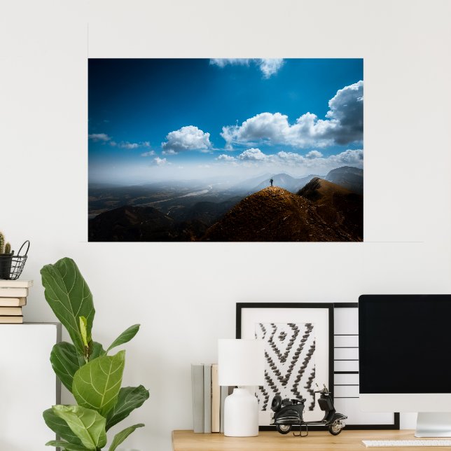 Utforska nya höjder poster (Hemmakontoret)