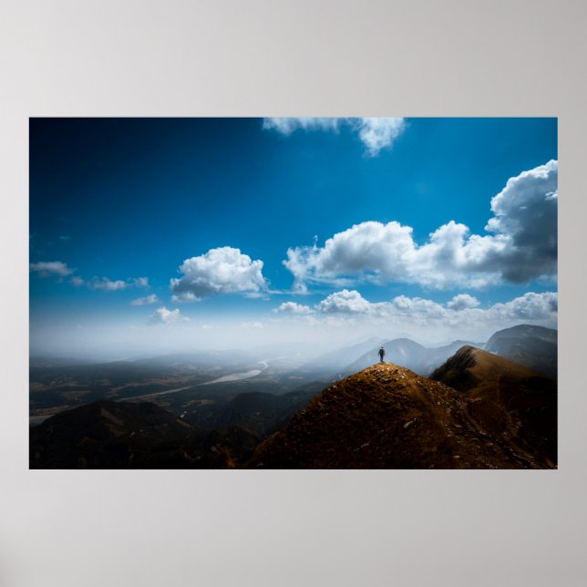 Utforska nya höjder poster (Framsidan)