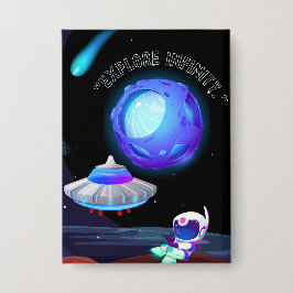 Utforska oändlighet knapp