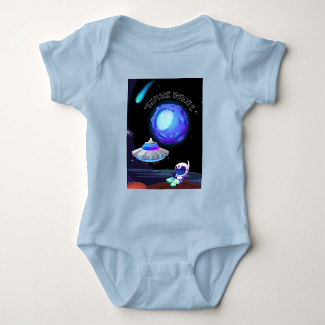 Utforska oändlighet t shirt (Framsida)