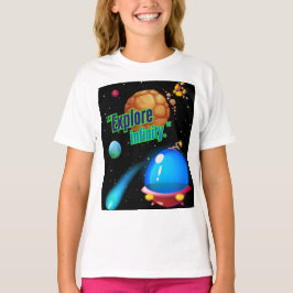 Utforska oändlighet t shirt