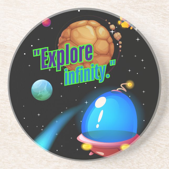 Utforska oändlighet underlägg (Framsidan)