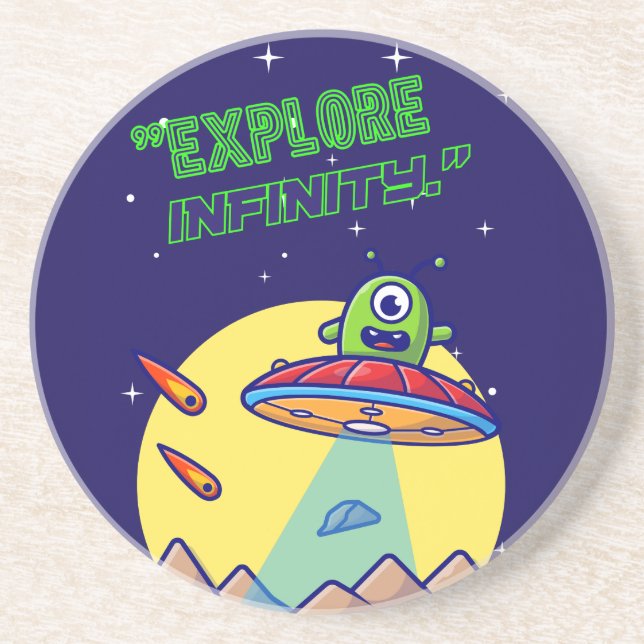 Utforska oändlighet underlägg (Framsidan)