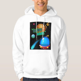 Utforska oändligheten hoodie