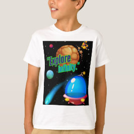 Utforska oändligheten t shirt