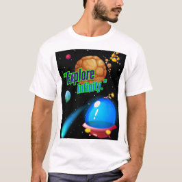 Utforska oändligheten t shirt