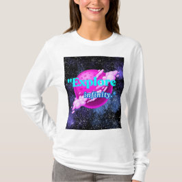 Utforska oändligheten t shirt