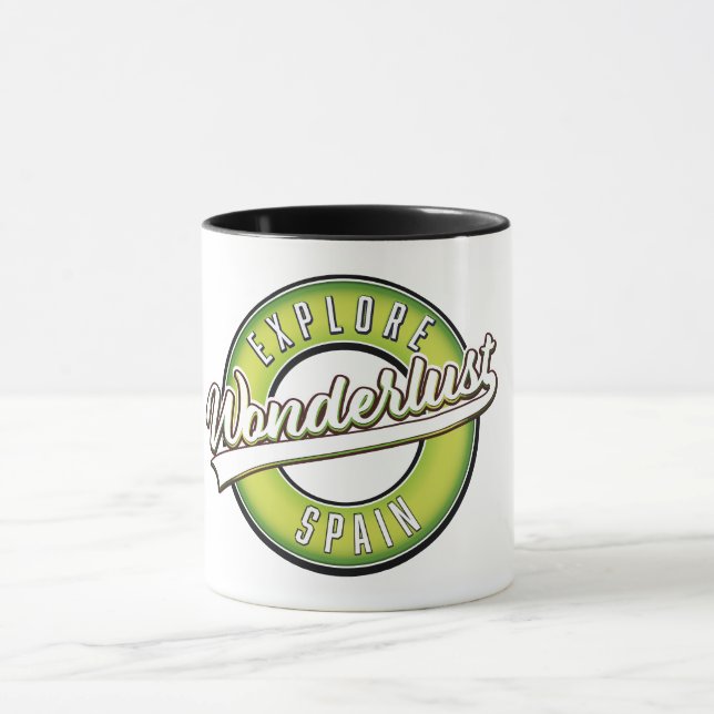 Utforska Spanien Wonderlust Mugg (Center)