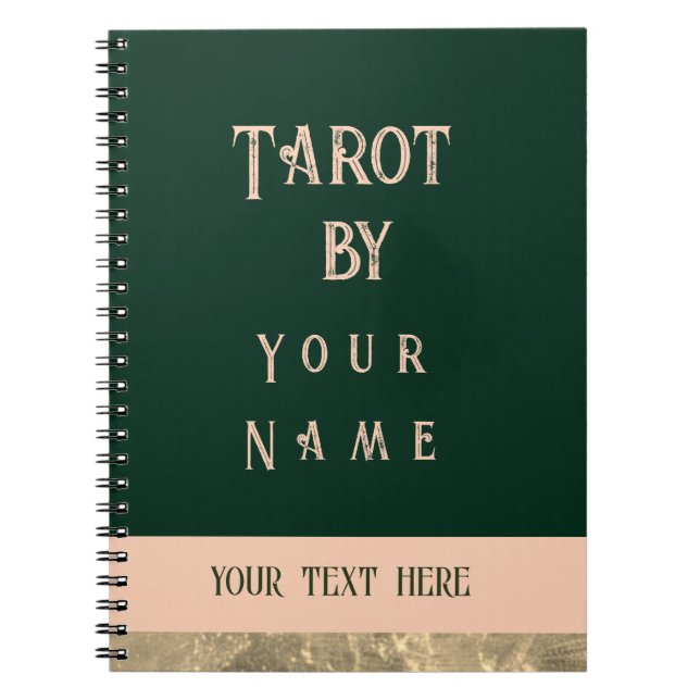Utforska Tarot-kort Anteckningsbok (Framsidan)