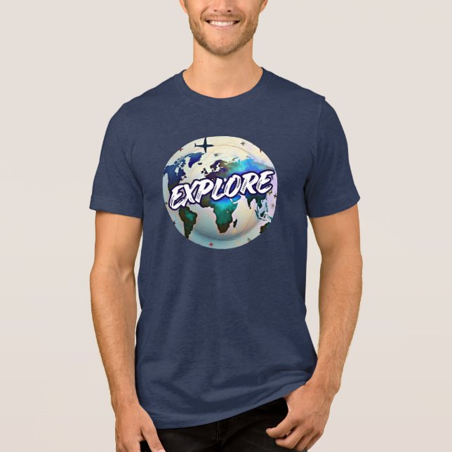 Utforska Tema T-Shirt (Framsida)