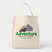 Utforska The Adventure Tote Bag