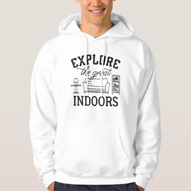 Utforska Underbara inomhus Hoodie (Framsida)
