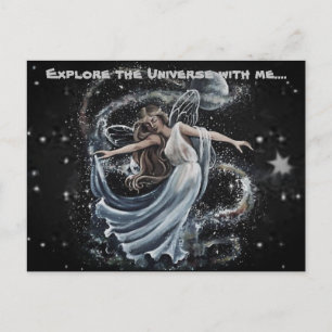Utforska Universe med Me-vykort Helg Vykort