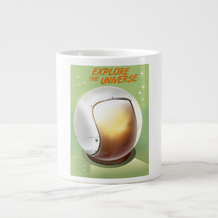 Utforska universum jumbo mugg