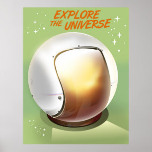 Utforska universum poster