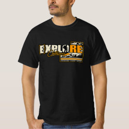 Utforska Utomhus Äventyrlig Grafisk T-Shirt för Mä