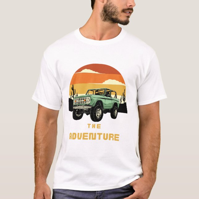 Utforska utomhusen i Stil T Shirt (Framsida)