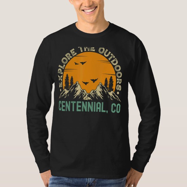 Utforska utomhusmiljön genom att göra det varje år t shirt (Framsida)