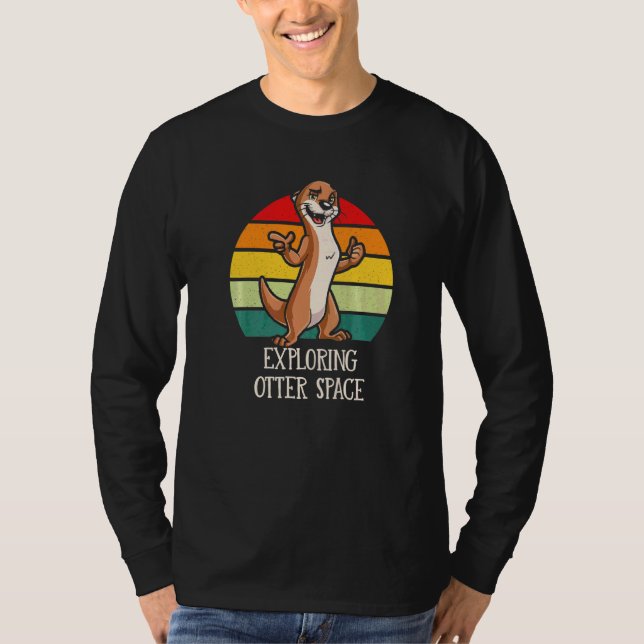 Utforska Utter Space Utter Lover Space Tema Hav  T Shirt (Framsida)