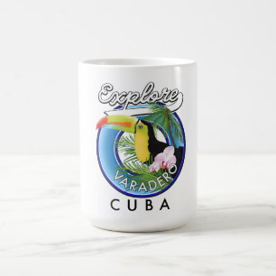Utforska Varadero Kuba reselogo Kaffemugg