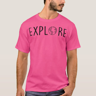 Utforska världen t shirt