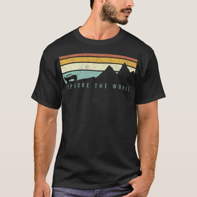 Utforska Världen T Shirt (Framsida)