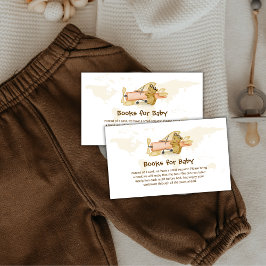 Utforska världskarta flygplansböcker för baby show tilläggskort