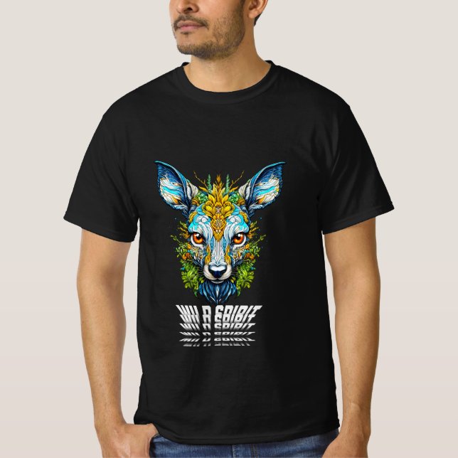 Utforska Vilden instint T-Shirt (Framsida)