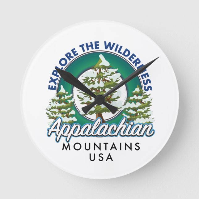 Utforska vildmarken Appalachian Mountains resa Rund Klocka (Framsida)