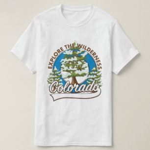 Utforska Wilderness, Colorado Dekorativ kudde T Shirt