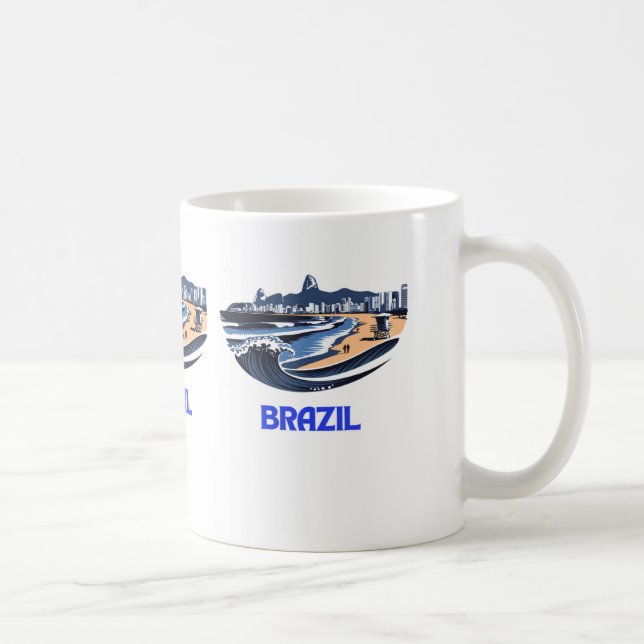 UtforskaBrasilien Kaffemugg (Höger)