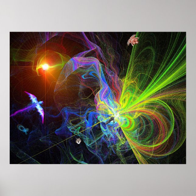 Utforskande av ett Baby Universe-pris - 2007 Poster (Framsidan)