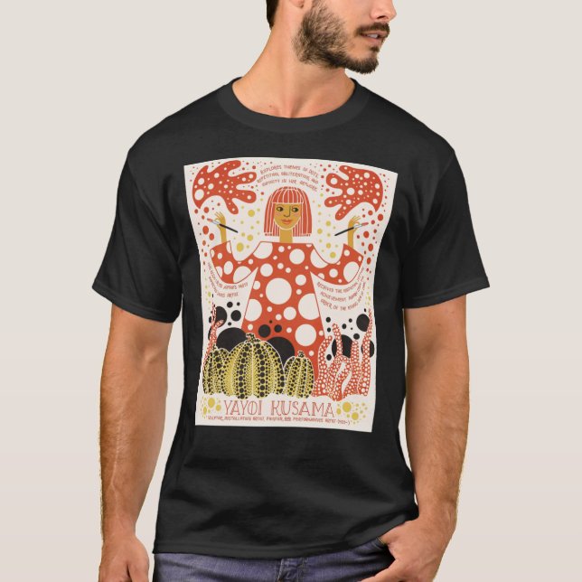 Utforskar teman Yayoi Kusama Classic T-Shirt (Framsida)