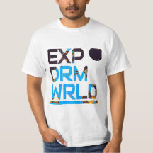 Utforskare av T-shirt-alternativ D i Dreamworld