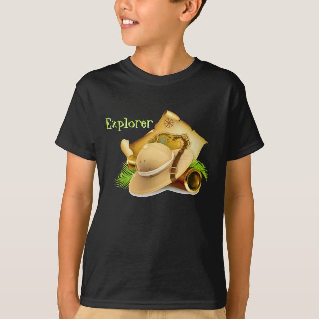 Utforskare T Shirt (Framsida)