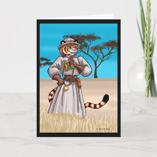 Utforskarehälsningkort Kort (Framsida)